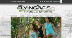 Desktop Screenshot of flyingfishpaddlesports.com