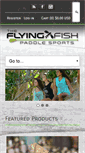 Mobile Screenshot of flyingfishpaddlesports.com